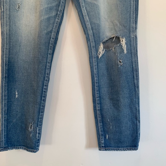 Moussy Vintage Distressed Skinny Jeans Japanese - Picture 7 of 10